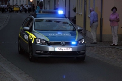 Lampionumzug und hissen der Festfahne 2019
